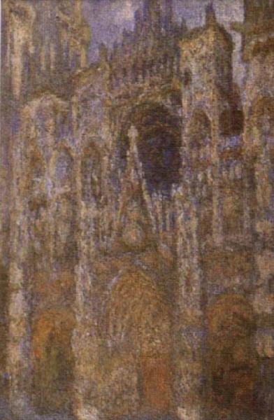 Claude Monet Rouen Cathedral in the morning Germany oil painting art